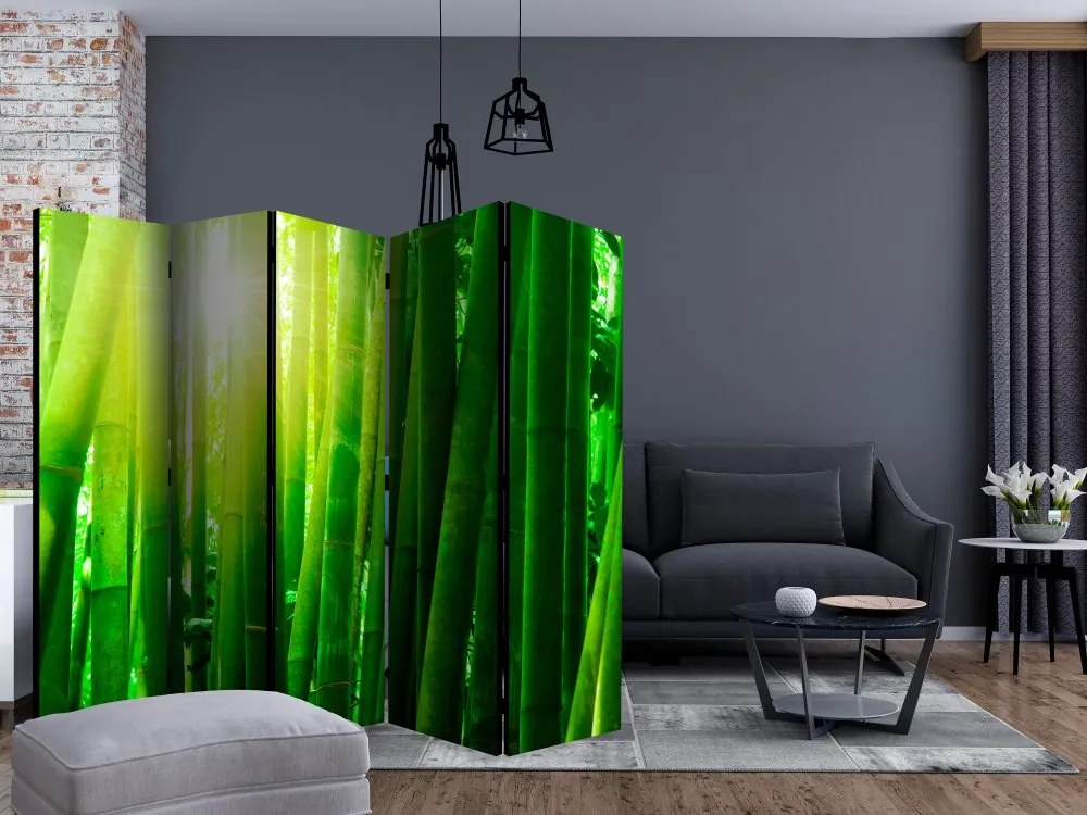 Artgeist Paraván - Sun and bamboo [Room Dividers]