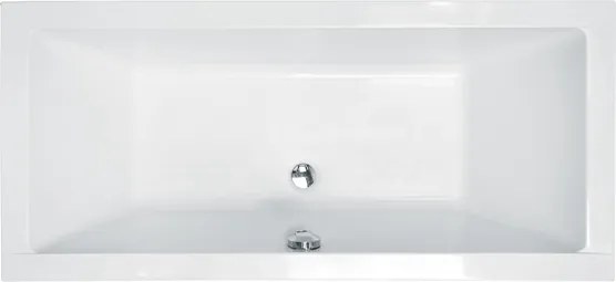Besco Akrylátová obdĺžniková vaňa Quadro 155x70 (165x75, 170x75, 175x80, 180x80, 190x90) BESCO-Rozmery: 175x80, BESCO-Farba: Biela