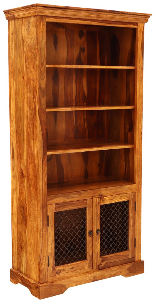 furniture-nabytek.cz - Knihovna na knihy 100x45x200 z masivu palisandr