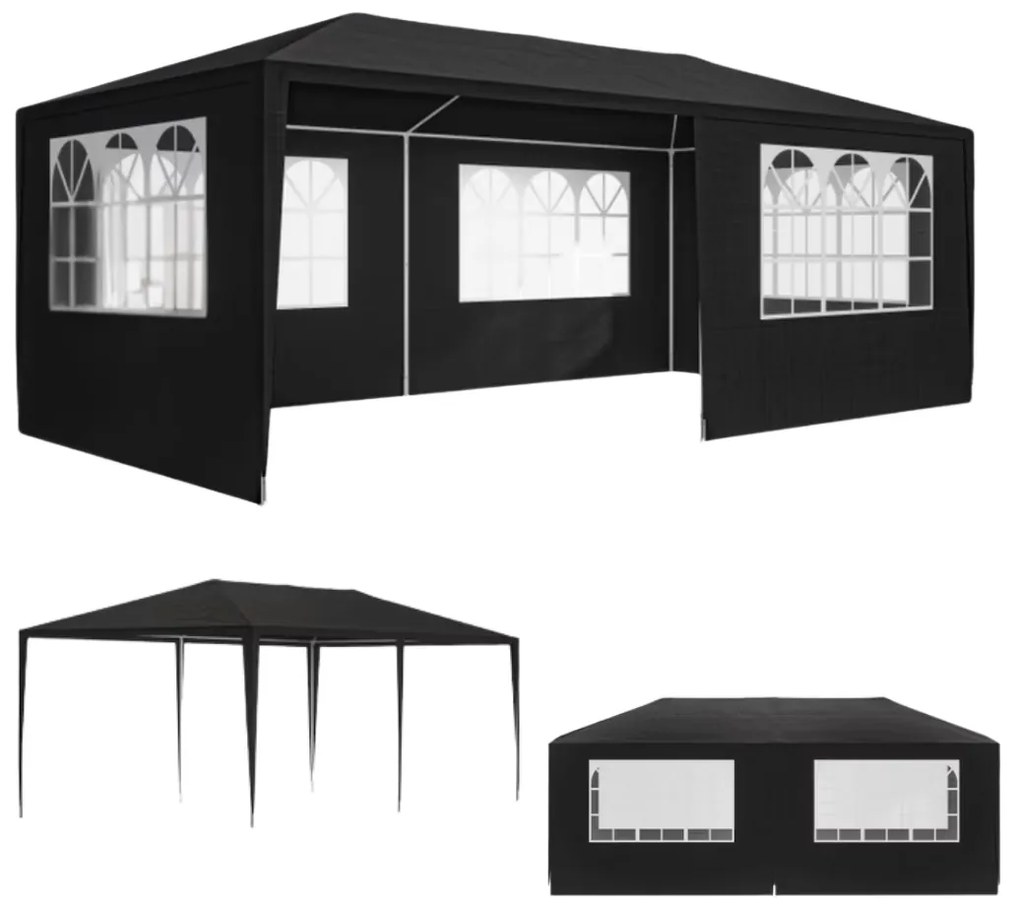 Párty stan NEAPOL, 3x6m, antracitová Jurhan