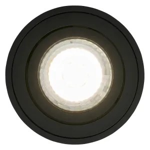 Nordlux - Bodové svietidlo SABONIS 1xGU10/40W/230V čierna