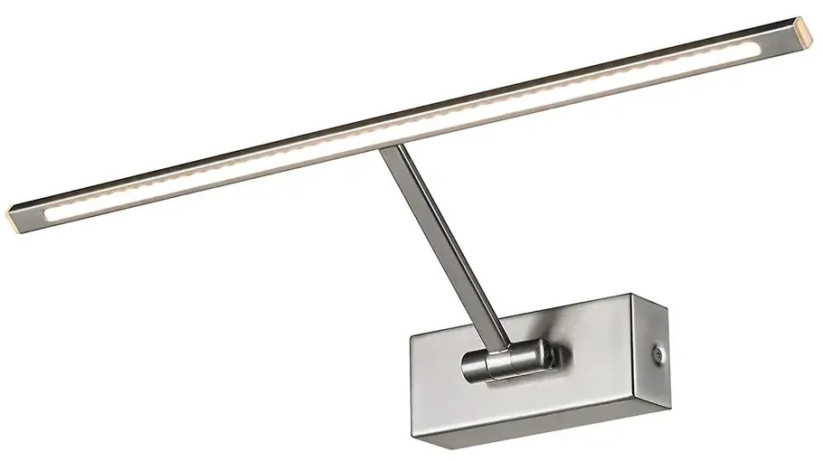 LED nástenné svietidlo Monalisa 46 Satin Nickel