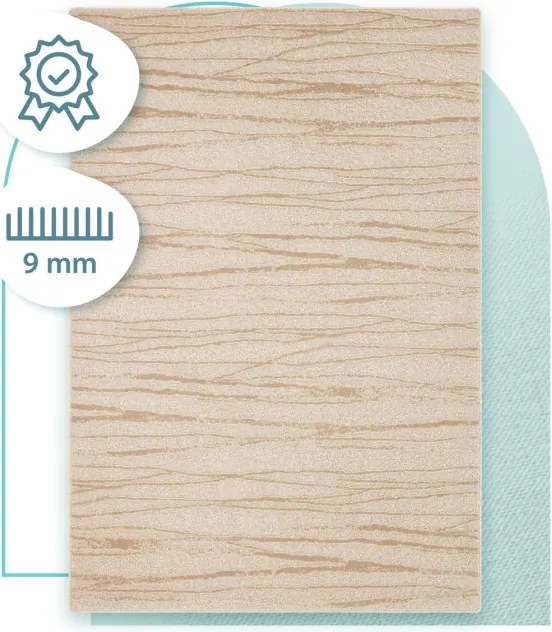 Koberec Agnella Noble Tejat svetlobéžový