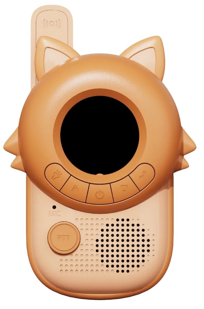 Detské vysielačky Zoo Walkie Talkie - líška - jednorožec