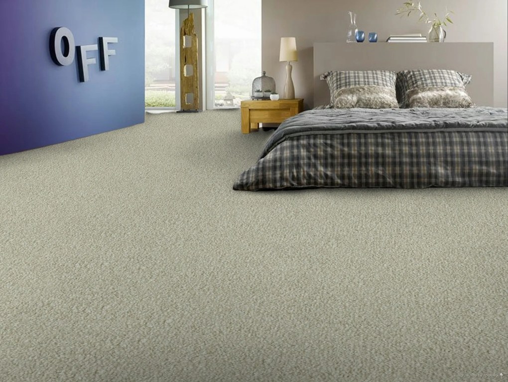 Metrážny koberec Aura 440, na mieru, šíře 4m,5m, béžová, ab (mriežka), chodba / predsieň, Lano