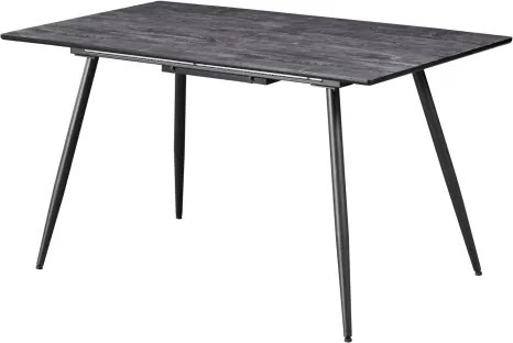 Rozkladací jedálenský stôl Boris 140x80 cm, šedý dub%