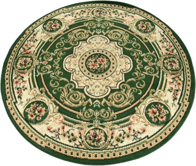 TA Koberec F744A ZELENÝ ATLAS PP KOLESO Rozmer: 80x80 cm