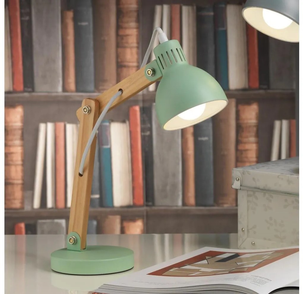 ONLI - Stolná lampa NORA 1xE14/6W/230V zelená