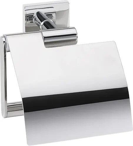 Bemeta Design QUADRA: Držiak toaletného papiera, s krytom - 169112012