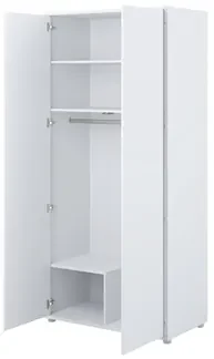 Šatníková skriňa 2D Bed-Concept BC-20, Farby: sivá