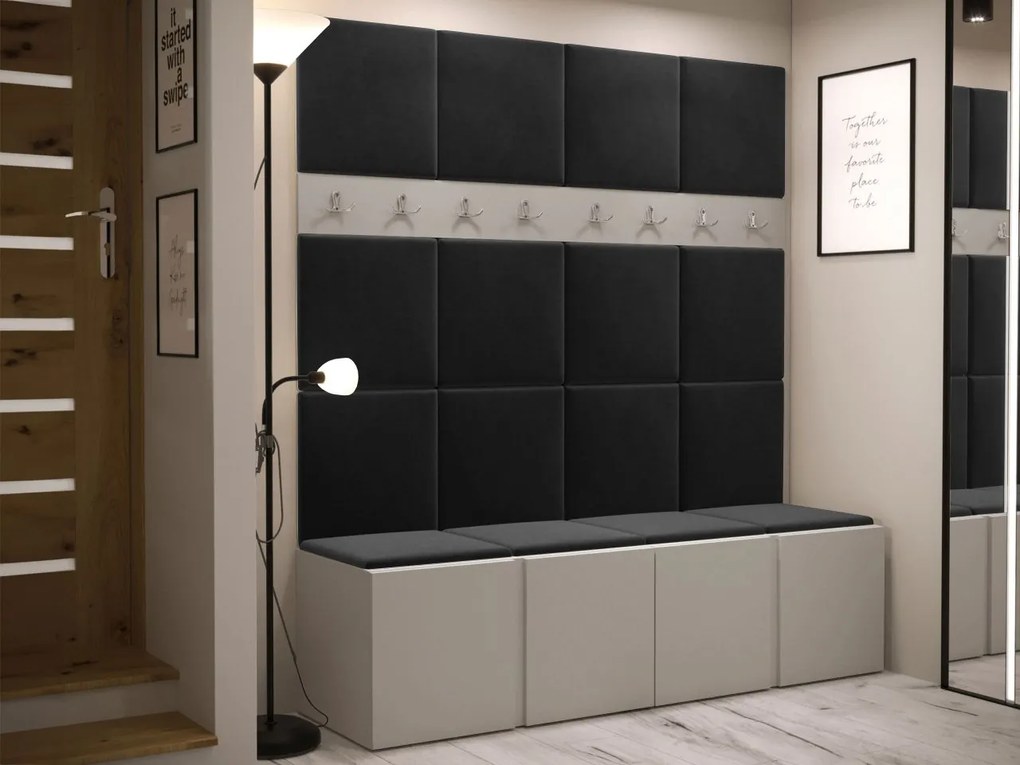 Predsieňová zostava Tavasz V, Farby: kašmír, Farba čalúnenia:: Manila 18