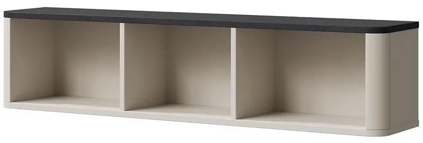 Polička Marly 20 Kašmír/Sivý kameň