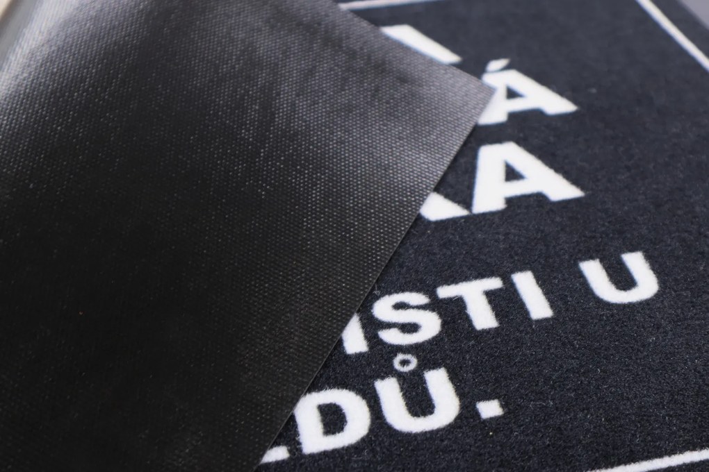 Drahá a značková rohožka 40x60 cm – na von aj na doma, 40x60, čierna, Mercury Flooring