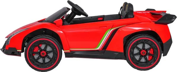 Elektrické autíčko Lamborghini Veneno červené