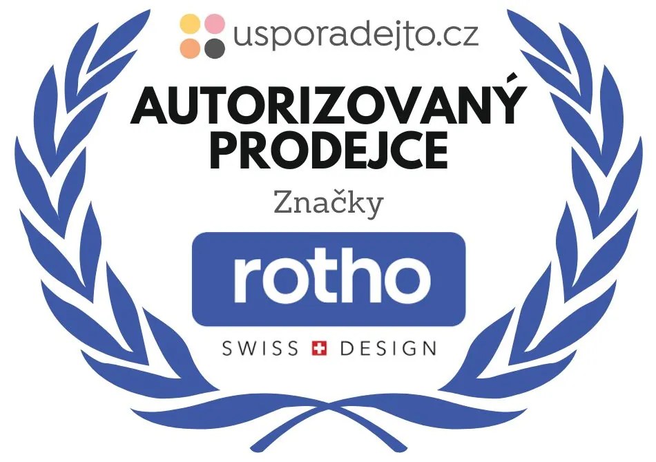 Dóza na potraviny Rotho Loft - ŠPAGETA, Black