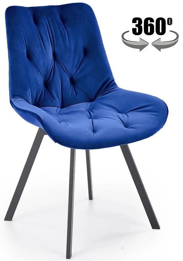 Stolička K519 námornícka modrá