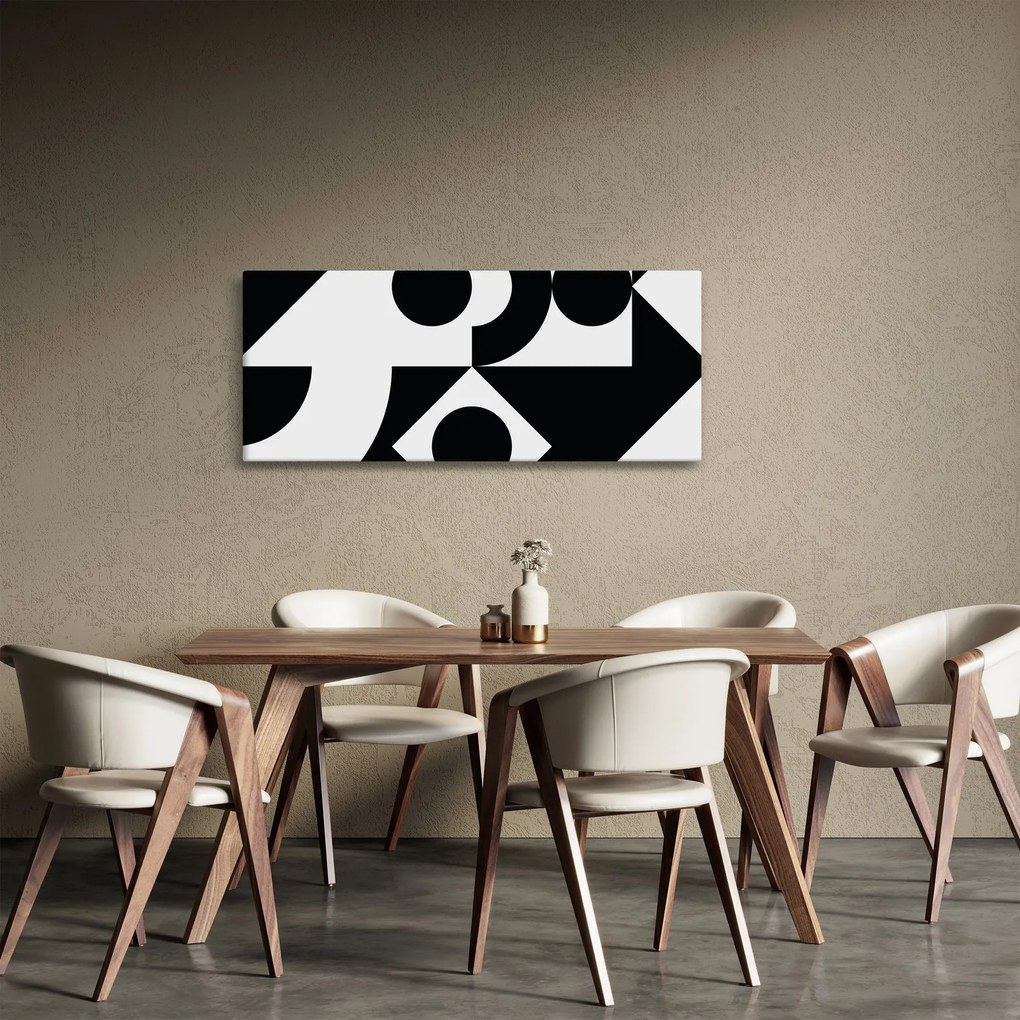 Obraz - Geometrická abstrakcia N⁰1 (120x50 cm)
