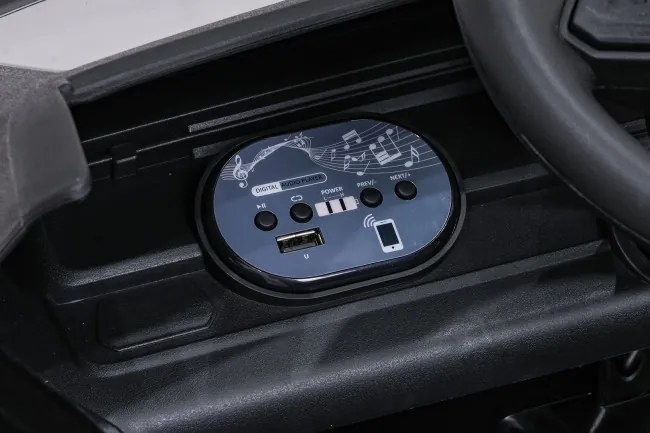 Elektrické autíčko Volkswagen ID BUZZ čierne
