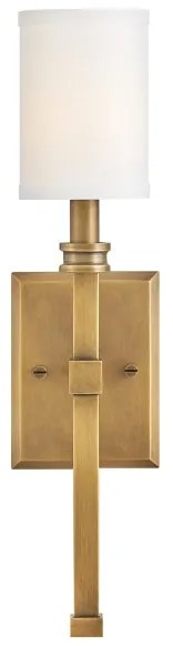Hinkley HK-MOORE-WB1-HB - Nástenné svietidlo MOORE 1xE14/40W/230V zlaté