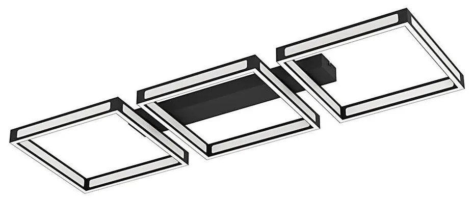 Eglo 99789 - LED Stropné svietidlo ALTAFLOR 3xLED/11,2W/230V čierna