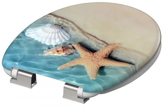 Schütte 82196 - WC sedátko BEACH s funkciou SoftClose, duroplast