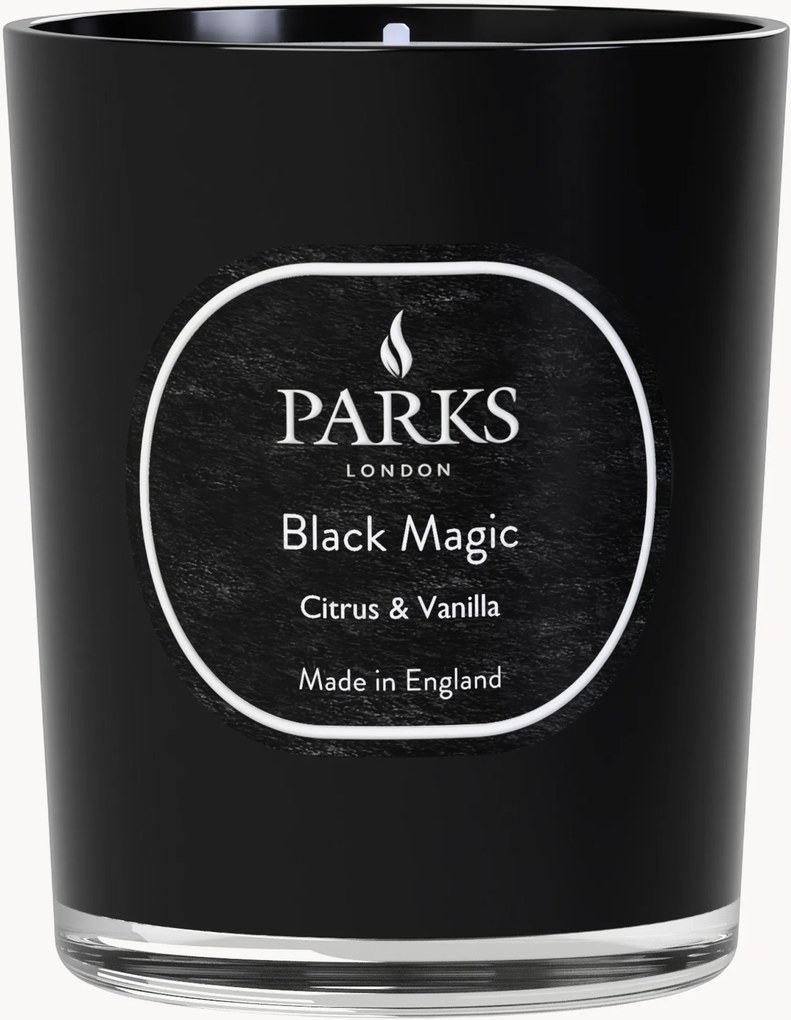Vonná sviečka Black Magic (Citrus, Vanilla, Patchouli & Lavender)