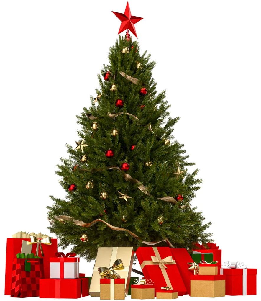 InternetovaZahrada Umelý vianočný stromček 180 cm + stojan