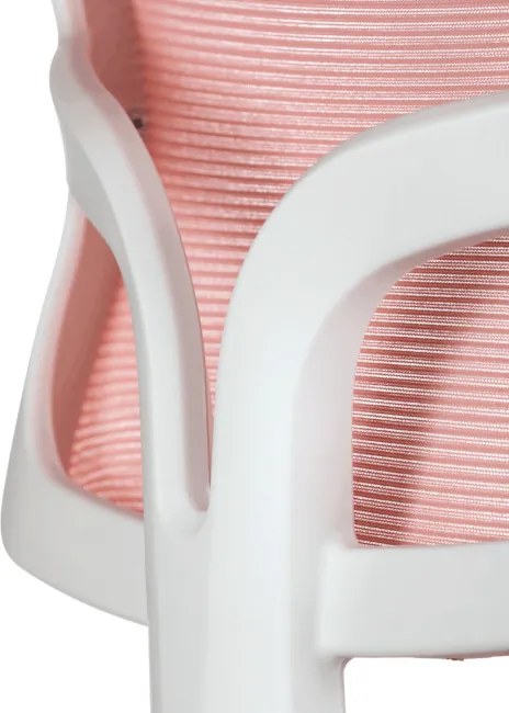 Detská otočná stolička ružová KA-C801 PINK