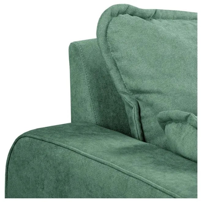 Tyrkysová rohová pohovka (pravý roh) Beata - Ropez