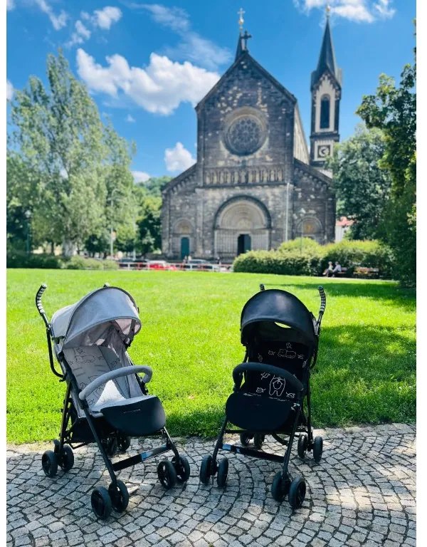 Bomimi LIGERO golfky (6m-15kg) ANTHRACITE melange