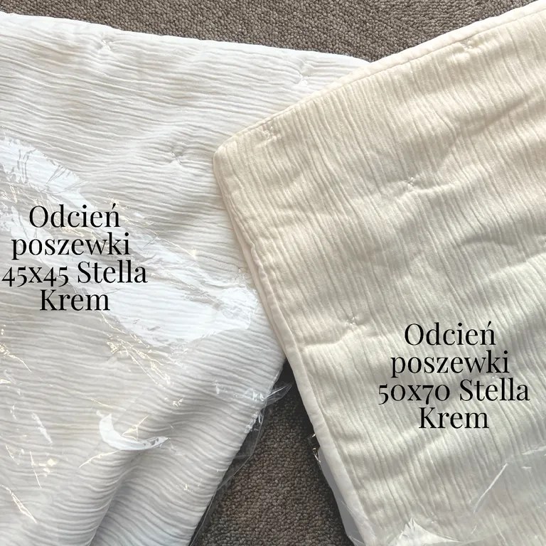 Obliečka na vankúš STELLA krémová Rozmer: 45x45 cm