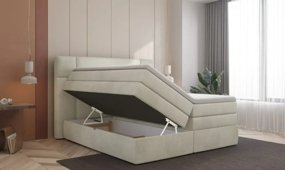 Boxspring posteľ SNUGGLE