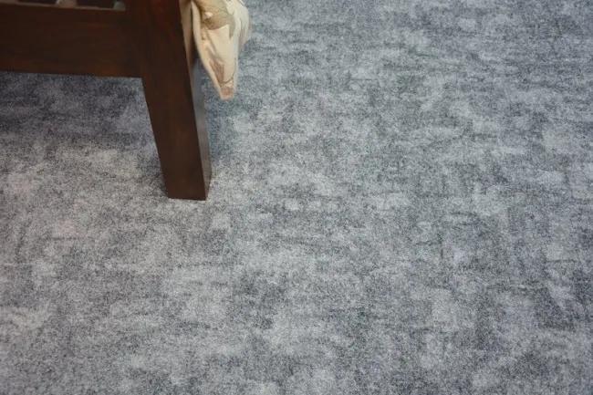 Metrážny koberec POZZOLANA sivý