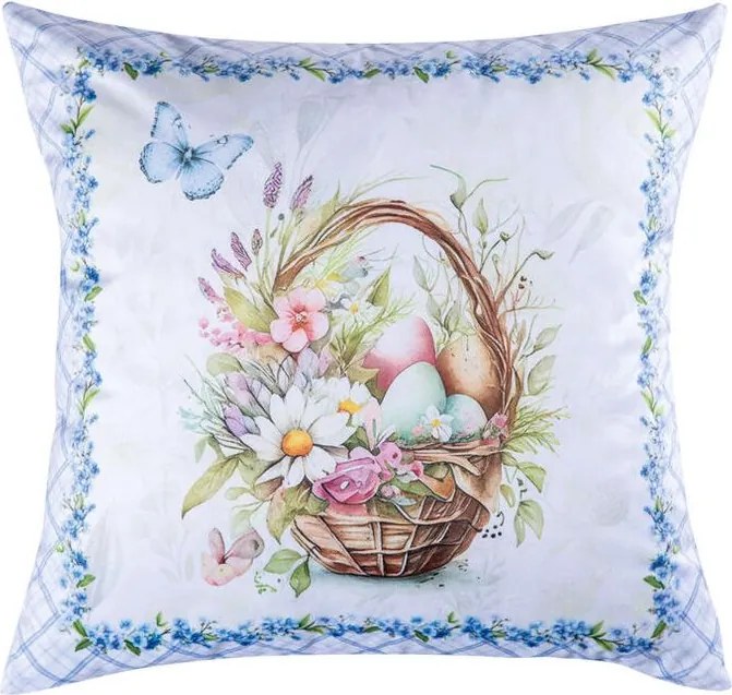 Súprava 3 ks návlekov na vankúšiky VEĽKÁ NOC 45 x 45 cm