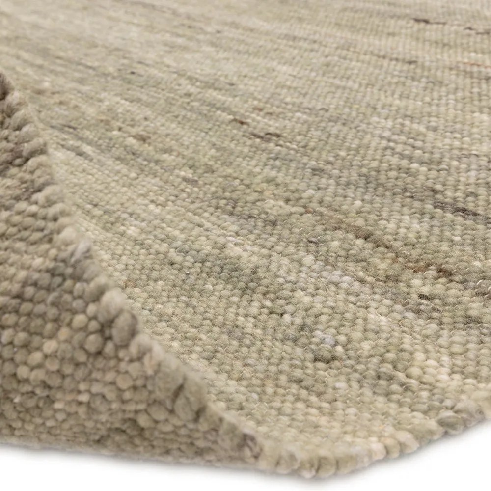 Kaki obojstranný/ručne tkaný koberec s prímesou vlny 120x170 cm Birkdale Pistachio – Asiatic Carpets