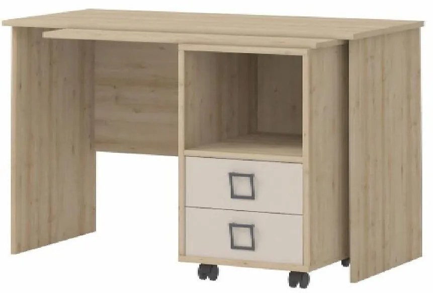 Písací stôl Kiki RS-BK/KI-01 buk/piesok