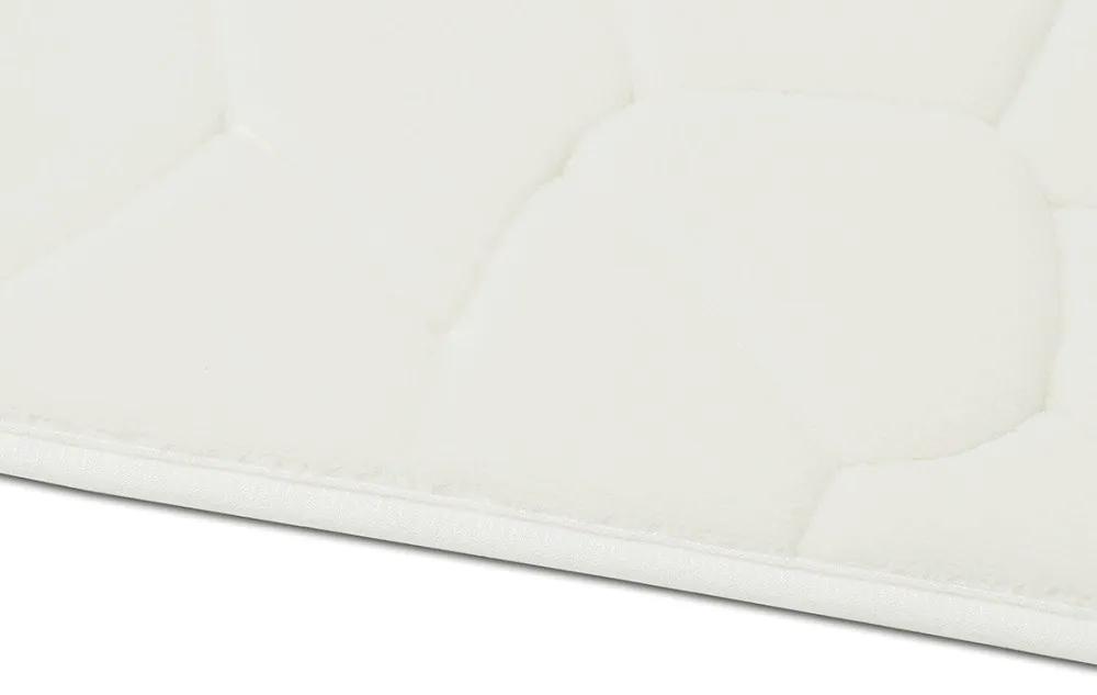 BO-MA koberce Protišmyková kúpeľňová predložka 3D 0133 White - 50x80 cm