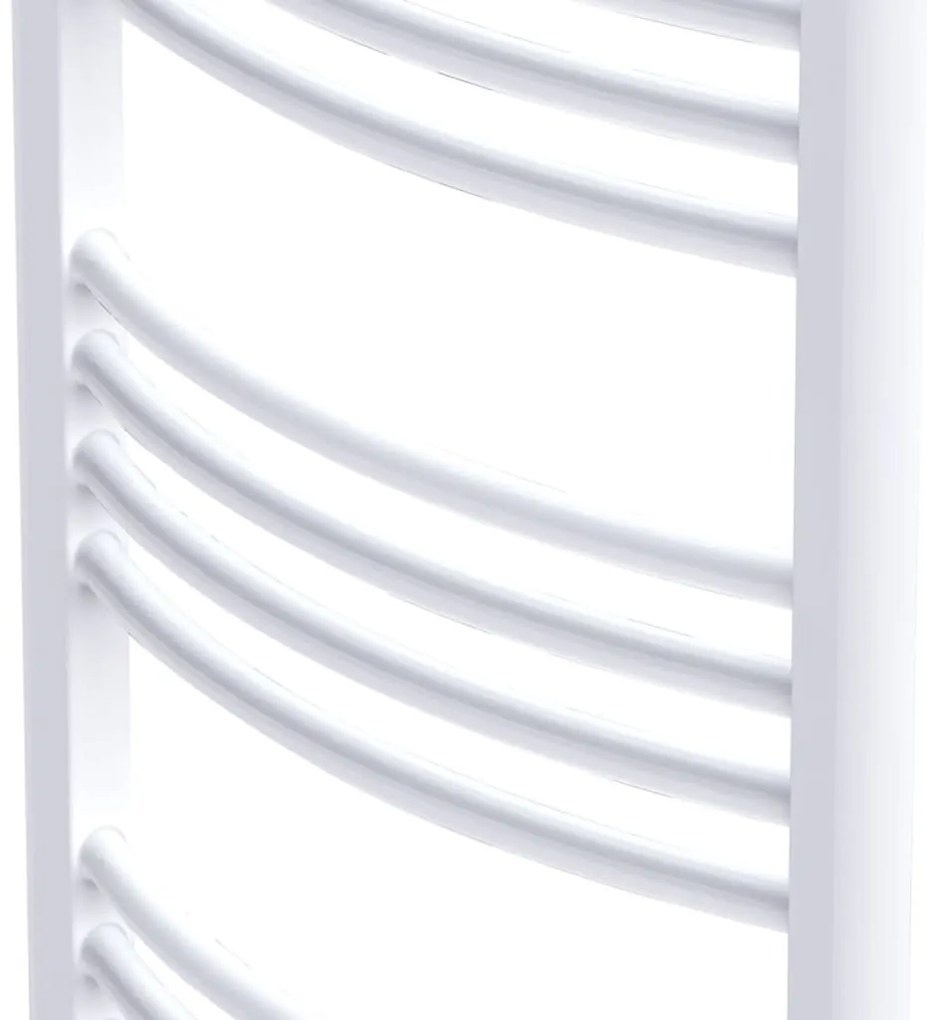Rebríkový radiátor na centrálne vykurovanie, zaoblený 500x764 mm
