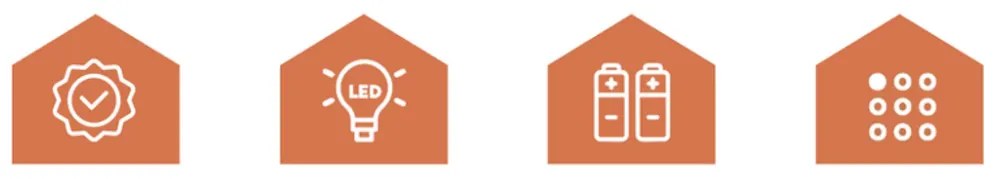 LED stĺpová sviečka RUHHY 12,5 cm béžová