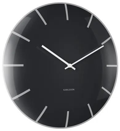 Dizajnové nástenné hodiny 5722BK Karlsson 40cm