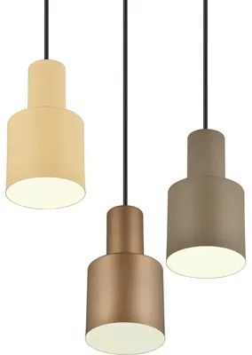 Luster TRIO TR 319430317 Agudo E27 3x40W čierny