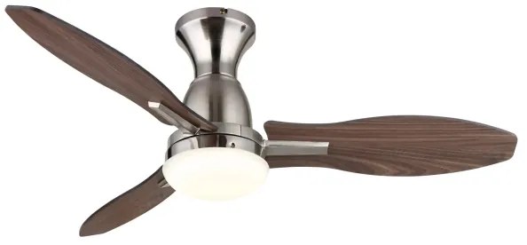 Globo 03671N - LED Stm. stropný ventilátor GALE LED/22W/230V 3000/4500/6000K +DO