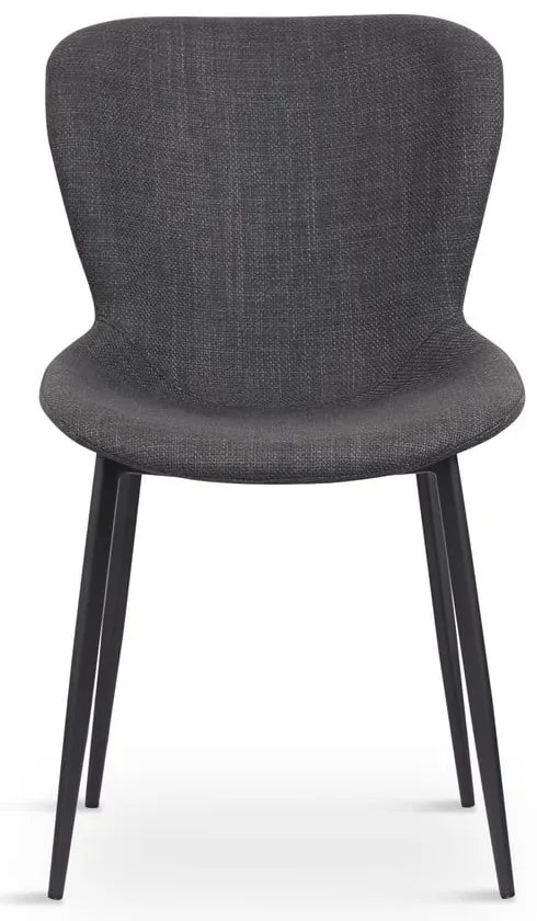Tmavosivá jedálenská stolička Ross – Unique Furniture