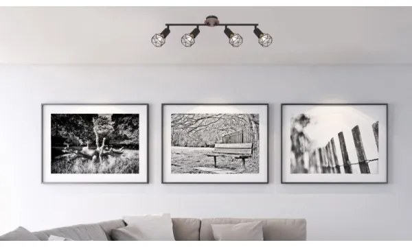 Globo 54802S-4H - Bodové svietidlo XARA 4xE14/40W/230V