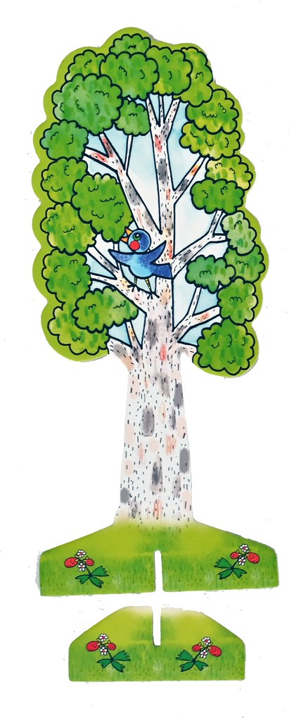 MARIONETINO – Breza – kulisa k bábkovému divadlu