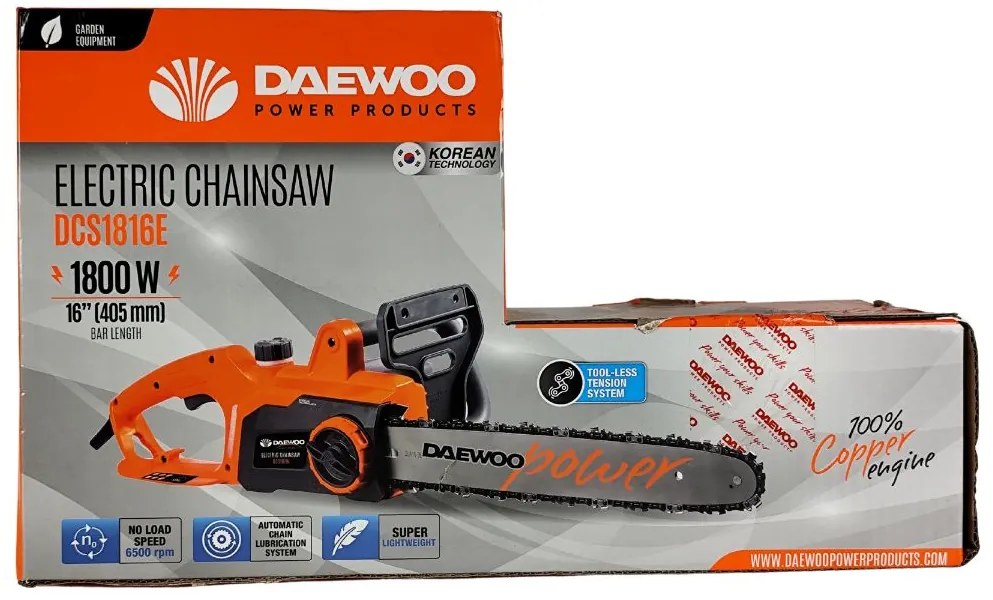 Daewoo Elektrická reťazová píla DCS 1816E