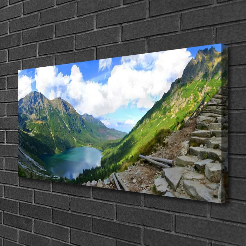 Obraz na plátne Hory príroda 140x70 cm