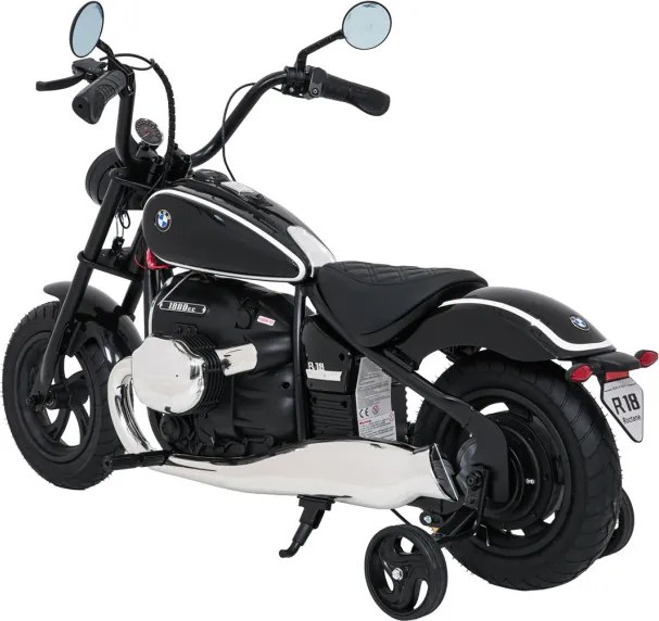 Elektrická motorka BMW R18 čierna