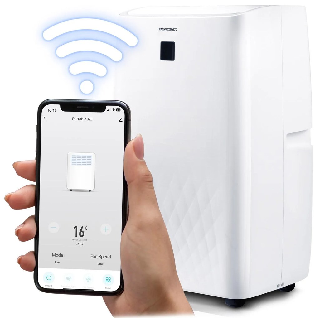 Prenosná klimatizácia BD-581, 5v1, 4000 W | Berdsen