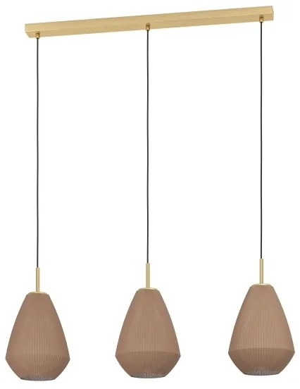 Eglo 900813 - Luster na lanku CAPRAROLA 3xE27/40W/230V